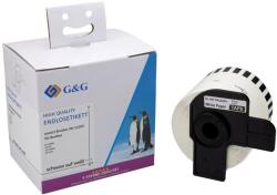 G&G Rola etichete G&G compatibil Brother DK-22205 62 mm (14985)