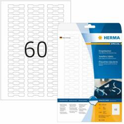 HERMA Etichete autoadezive Herma 5116 A4 49x10 mm alb opace 1500 buc (5116)