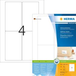 HERMA Etichete autoadezive pentru adrese Herma 4472 A4 78, 7x139, 7 mm alb 400 buc (4472)