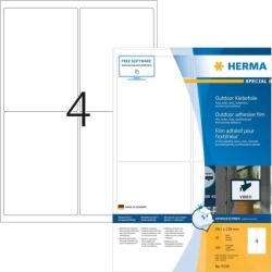 HERMA Etichete autoadezive pentru exterior Herma 9539 folie A4 99, 1 x 139 mm albe 160 buc (9539)