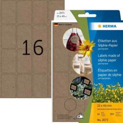 HERMA Etichete autoadezive multifunctionale Herma 2073 Silphie 25x40 mm 384 buc (2073)