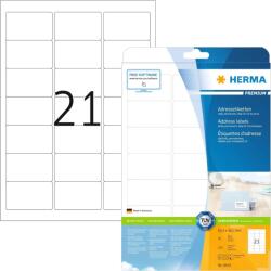 HERMA Etichete autoadezive pentru adrese Herma Premium 8632 A4 63, 5 x 38, 1 mm albe 210 buc (8632)