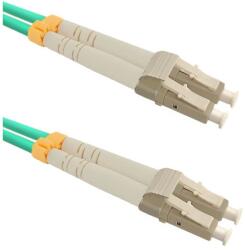 Qoltec Optic Patchcord LC/UPC - LC/UPC | Multimode | 50/125 | OM4 | Duplex | 10m (54347)