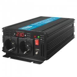 TED Electric Convertor de la 12V la 230V 1000W unda sinusoidala pura TED000378 (A0113030)