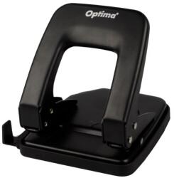 OPTIMA Fém lyukasztó, 35 lap, Optima Classic Mp35 - Fekete (OP-650003505)