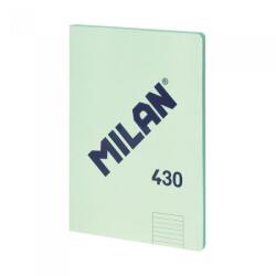 MILAN A4-es jegyzetfüzet, MILAN, 1918-as kollekció, vonalzós, 48 lapos, zöld, 300x219 mm