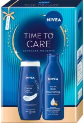 Nivea Time to Care ajándékszett a táplálásért és hidratálásért