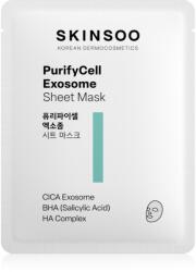 SKINSOO PurifyCell Exosome Sheet Mask nyugtató hatású gézmaszk 22 g