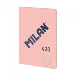 MILAN A4-es füzet, MILAN 1918, vonalas, 48 lap, rózsaszín, 297x216mm