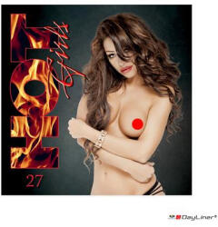 Dayliner Naptár, felnőtt tartalommal, fali, DAYLINER "Hot Girls 18+ (NFAS40U) - tutitinta
