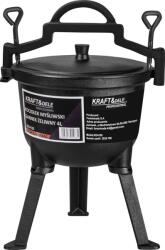Kraft & Dele Öntöttvas vadászbogrács 4l háromlábbal 67995 (KD4185)