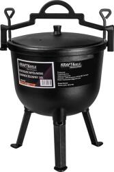 Kraft & Dele Öntöttvas bogrács tűzre 10l háromlábbal 68208 (KD4187)