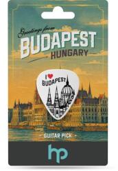  HangszerPláza „Greetings from Budapest vintage gitárpengető - Parlament Edition