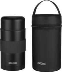 Kraft&Dele Termos pentru mâncare 1l cu gât larg și husă 68038 (KD4270)