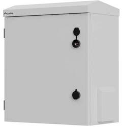 Lanberg Rack cabinet 10 inches wall/pole mount 420x300x500 grey assembled (WAH1-4250-00S) - vexio