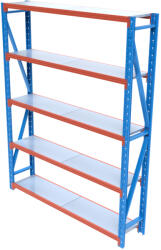 HD Regal FLEX300-Z205 Salgó polcrendszer KOMPLETT 2 m (250 x 40 cm / 5 polc)