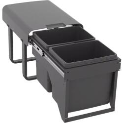 EKOTECH - Beépíthető hulladékgyűjtő EKKO FRONT 40 2x15 liter (90224162J) - modernkonyha