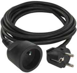 EMOS Cablu prelungitor 3 m / 1 priză / negru / PVC / 1, 5 mm2