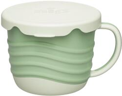 NIP Cutie cu gustări linia NIP GREEN 2 în 1, 1buc, verde (NIP38544-51) Set pentru masa bebelusi
