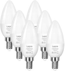 Lepro 600059-WW-EU-6 E14, in forma de lumanare, 4, 2 W (40 W), 470 lm, 2700 K, clasa E (64076)