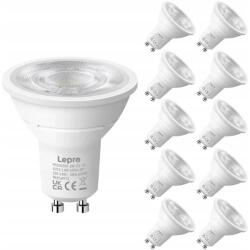 Lepro Bec LED LEPRO 200082-DW-EU-10, tip GU10, 3, 6 W, 345 lm, 6500 K, 38°, clasa energetica E, 10 buc (64086)