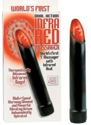 CalExotics Dual Action Infra Red Massager infravörös fényű melegítő vibrátor