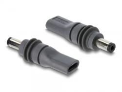Delock Adaptor USB Type C la DC 5.5 x 2.1 mm M-T compatibil cu Starlink Mini, Delock 91827 (91827)