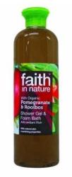 Faith in Nature Bio Gránátalma és Rooibos tusfürdő 250 ml