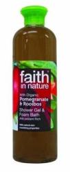 Faith in Nature Bio Gránátalma és Rooibos tusfürdő 400 ml