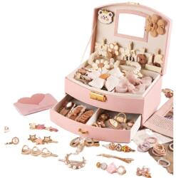 Wiky Cutie de bijuterii cu accesorii pentru păr Cream Princess 20 cm (WKW058744)