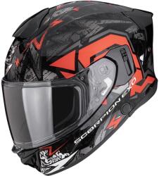 Scorpion Cască integrală pentru motocicletă Scorpion EXO-530 Air Meteor negru-argintiu-roșu (SCRP173-557-163)