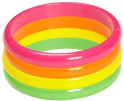 Widmann Milano W WIDMANN MILANO Party Fashion 05845 Neon Karkötő Szett - 4 db, 80-as évek Stílus, Karnevál és Témás Bulikhoz, Ékszer Kiegészítő (05845)