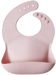 Mushie Bavețică din silicon cu buzunar Blush - visvitalisbaby - 58,32 RON Bavata