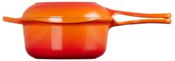 Le Creuset Signature 2-in-1 Marmitout öntöttvas edény, 22 cm, 2, 3 L, kemencepiros
