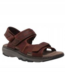 Clarks Barna Bőr Férfi Szandál Állítható Csattal 42 3_A