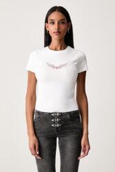 Guess Jeans tricou pentru femei din bumbac cu elastan 9BY2-TSDZ02_00X (W6BI14.K5598)