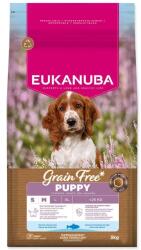 EUKANUBA Grain Free Puppy Small & Medium gazdag óceáni halban 3 kg (1764-148478)