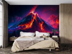 GIGAPRINT Öntapadós Fotótapéta Neon Vulkán Fantázia A Nappali Hálószobájába 300x210 (Neonowy_wulkan_fantazji)