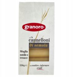 Granoro Töltőcsövek Cannelloni Semola tészta 250g Granoro (8007290320766)