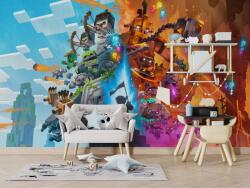 GIGAPRINT Minecraft Legends Gyerek Fotótapéta Szobába 294x260 (MINECRAFT_LEGENDS)