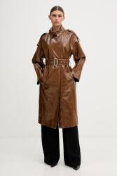 Sisley női trench viszkózzal - barna 40