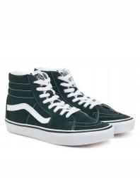 Vans SK8-HI Bőr Tornacipő Zöld Fűzött Magas 37 U_a