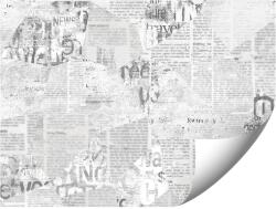 GIGAPRINT Fotótapéta Újságpapír Grunge Vintage Nappali Hálószoba 150x105 (Papier_gazetowy_grunge_vintage)