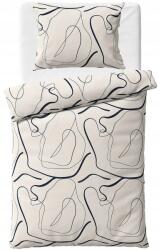 BEDTEX pamut ágynemű Mistari 140x200 +70x90 cm (ROT231283 0679)