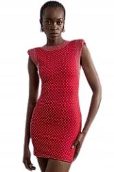 Karen Millen Piros Ruha Mini Strasszokkal S B1F