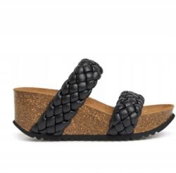 Pepe Jeans Flip-flop Papucs Casual Parafa Fonott Csíkokkal 40 3_A