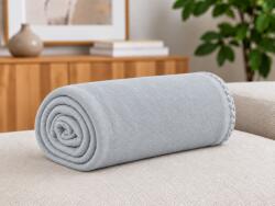  Patura din fleece FLEORA, argintie Dimensiune: 200 x 220 cm Patura