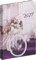Realsystem Zsebnaptár 2027 heti B/6 REAL Fiestina Light 5411-72 Bicikli