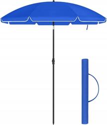SONGMICS Összecsukható Kerti Napernyő Huzattal Kék 200 cm Songmics (GPU65BUV1)