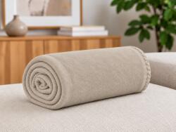  Patura fleece FLEORA, bej deschis Dimensiune: 200 x 220 cm Patura